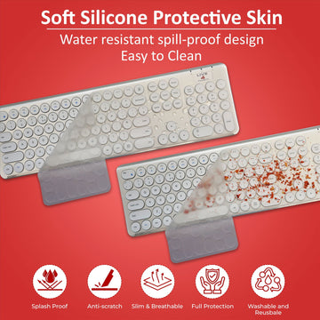 2.4GHz Wireless Keyboard And Mouse Set UK USB Dongle For PC Laptop Full-Size NEW - Live4gadgets