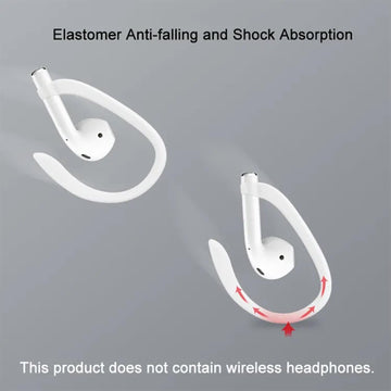 Aipods Safety 3 Pair Quality Anti-lost Ear Hook Earphone Holder Protective Earhook - Live4gadgets