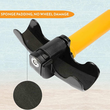 Universal Steering Wheel Lock for Cars Vans, Heavy Duty Anti-theft- 2 Keys - Live4gadgets
