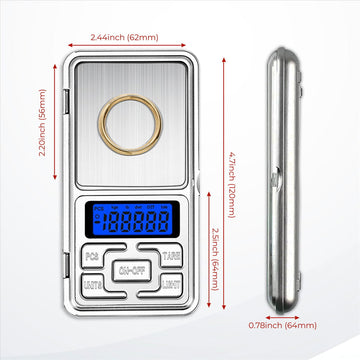 0.1g to 200g Mini pocket weighing scale - Live4gadgets