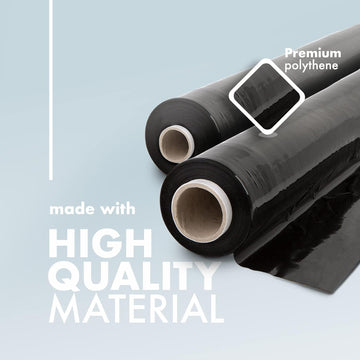 3 Heavy Duty Shrink Pallet Wrap Cling Film 400mm 150m 20mu Stretch - Live4gadgets