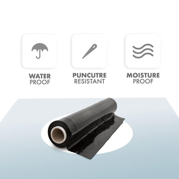 6 Heavy Duty Shrink Pallet Wrap Cling Film 400mm 150m 20mu Stretch - Live4gadgets