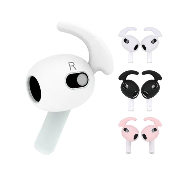 Apple AirPods 3rd Gen Ear Covers Silicone 3 PAIRS Anti-Slip Ear Hooks