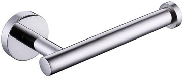 Chrome Wall-Mounted Toilet Paper Holder – Large Roll Capacity, Stainless Steel, Easy Install - Live4gadgets