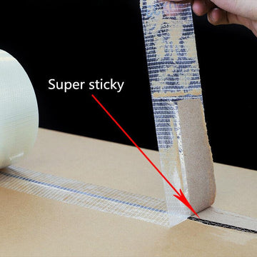 Cross Weave Filament Extra Strong Fiberglass Reinforced Security Tape 50mm x50M - Live4gadgets