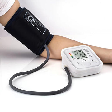 Digital Automatic Wrist Blood Pressure Monitor Heart Rate Tester Measure Machine - Live4gadgets