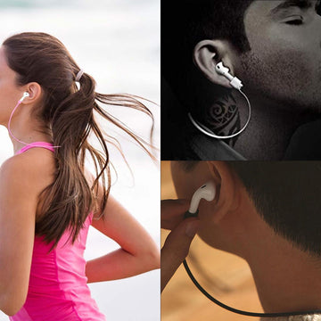 New Anti-lost Soft Silicone Neck Strap Rope For Apple Airpods Airpod Earphone UK - Live4gadgets
