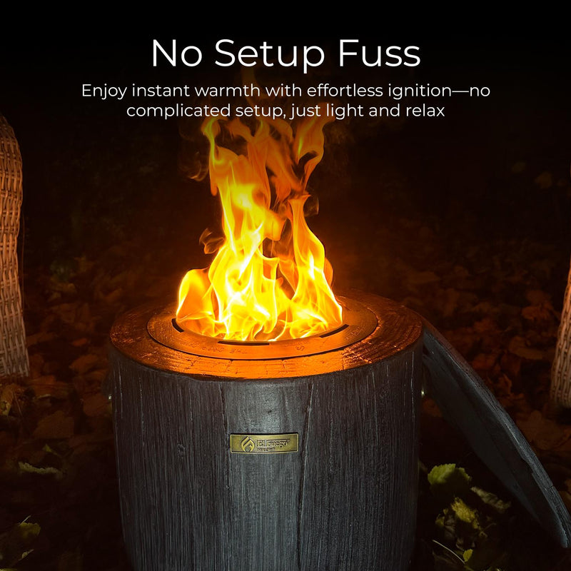 Large Smokeless fire pit, WaxBurning Firepit | Smoke less Bonfire stove